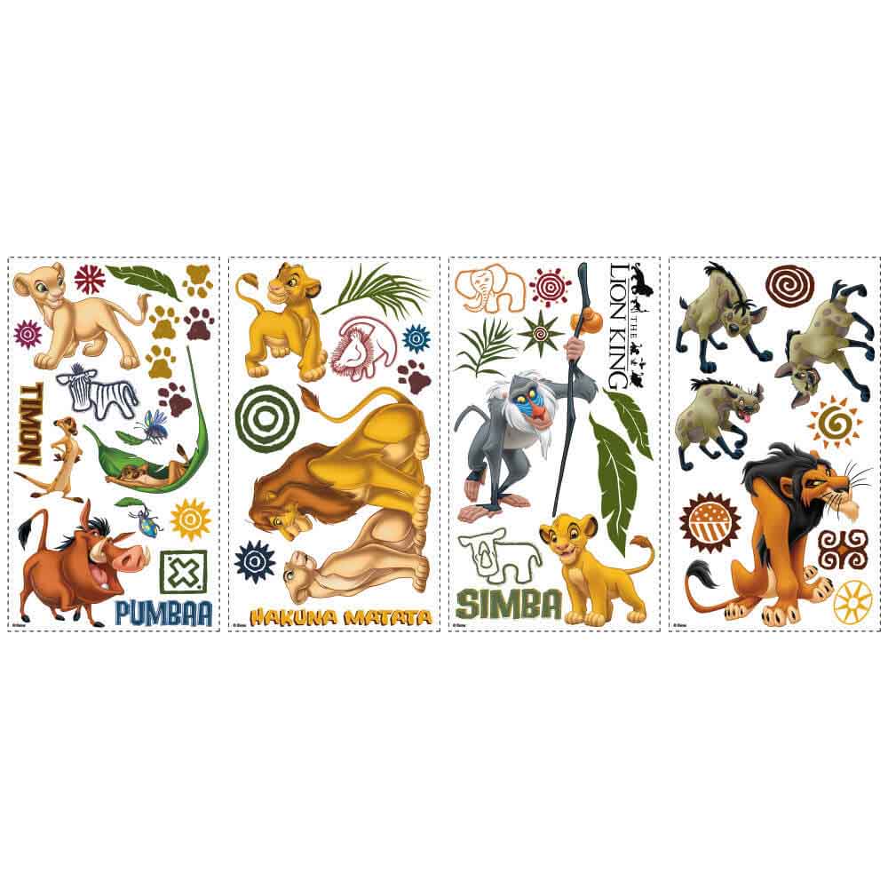 Disney Lion King Wall Decals Printed | Wallhogs