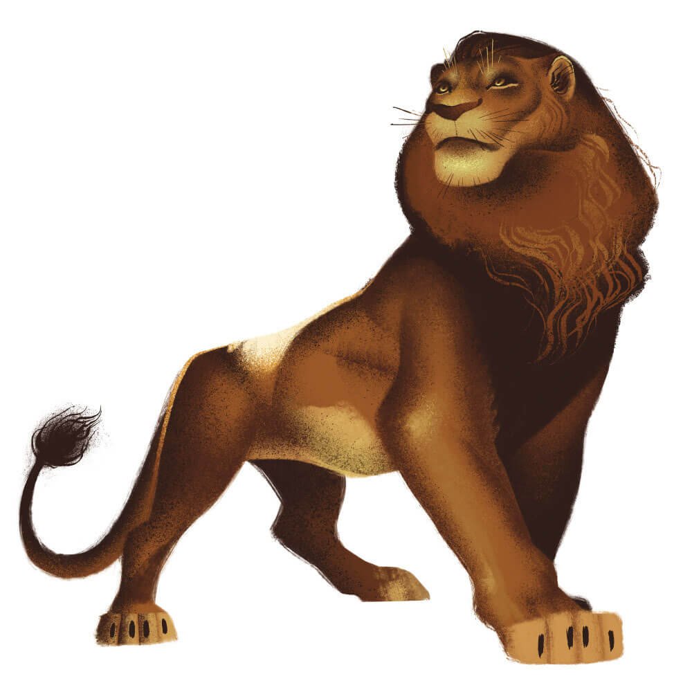 Simba Wall Decal Assembled | Wallhogs