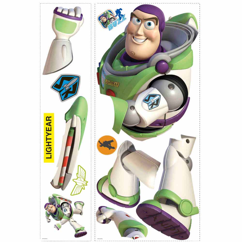Toy Story Buzz Wall Decal Printed | Wallhogs