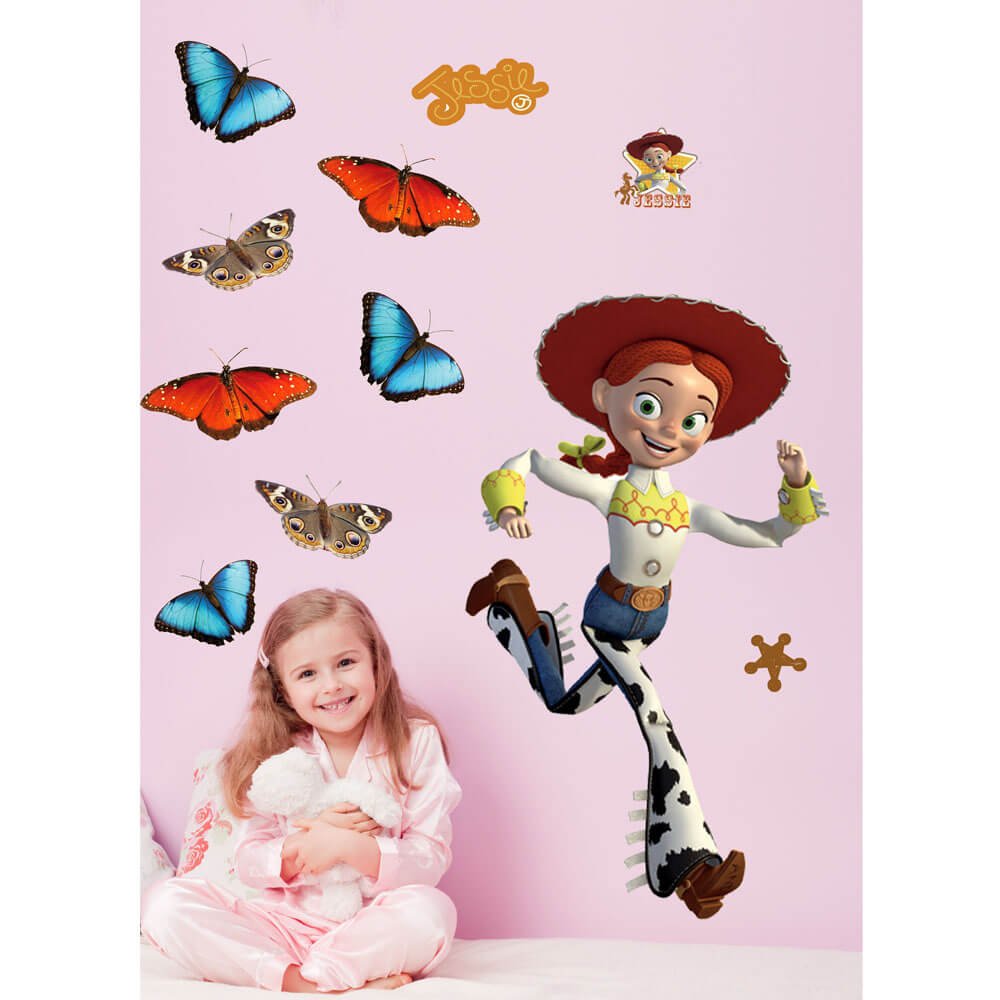 Toy Story Jessie Wall Decal Installed | Wallhogs