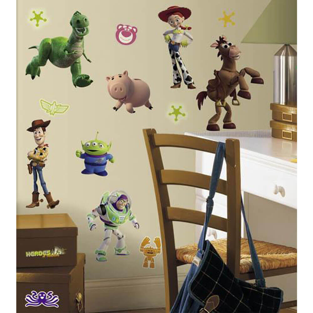 Toy Story 3 Wall Decals Installed | Wallhogs