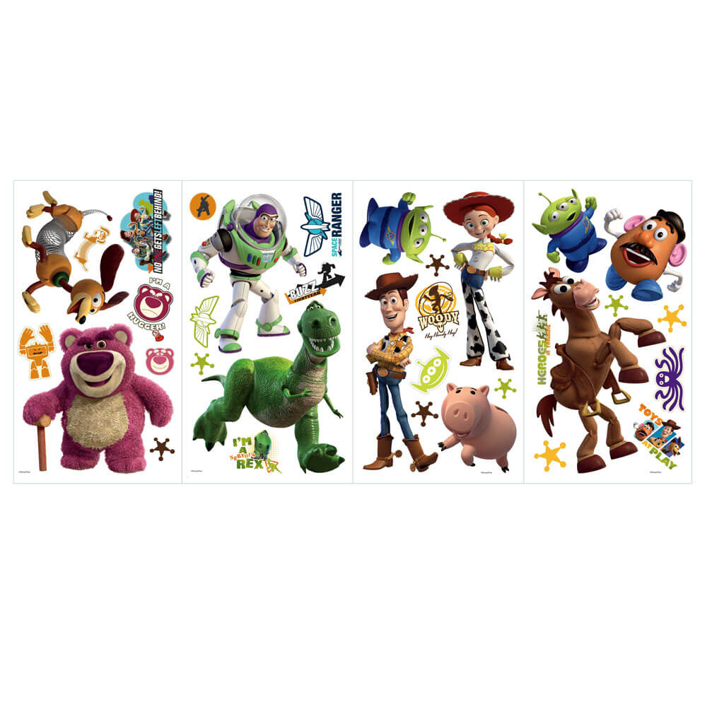 Toy Story 3 Wall Decals Printed Sheet | Wallhogs
