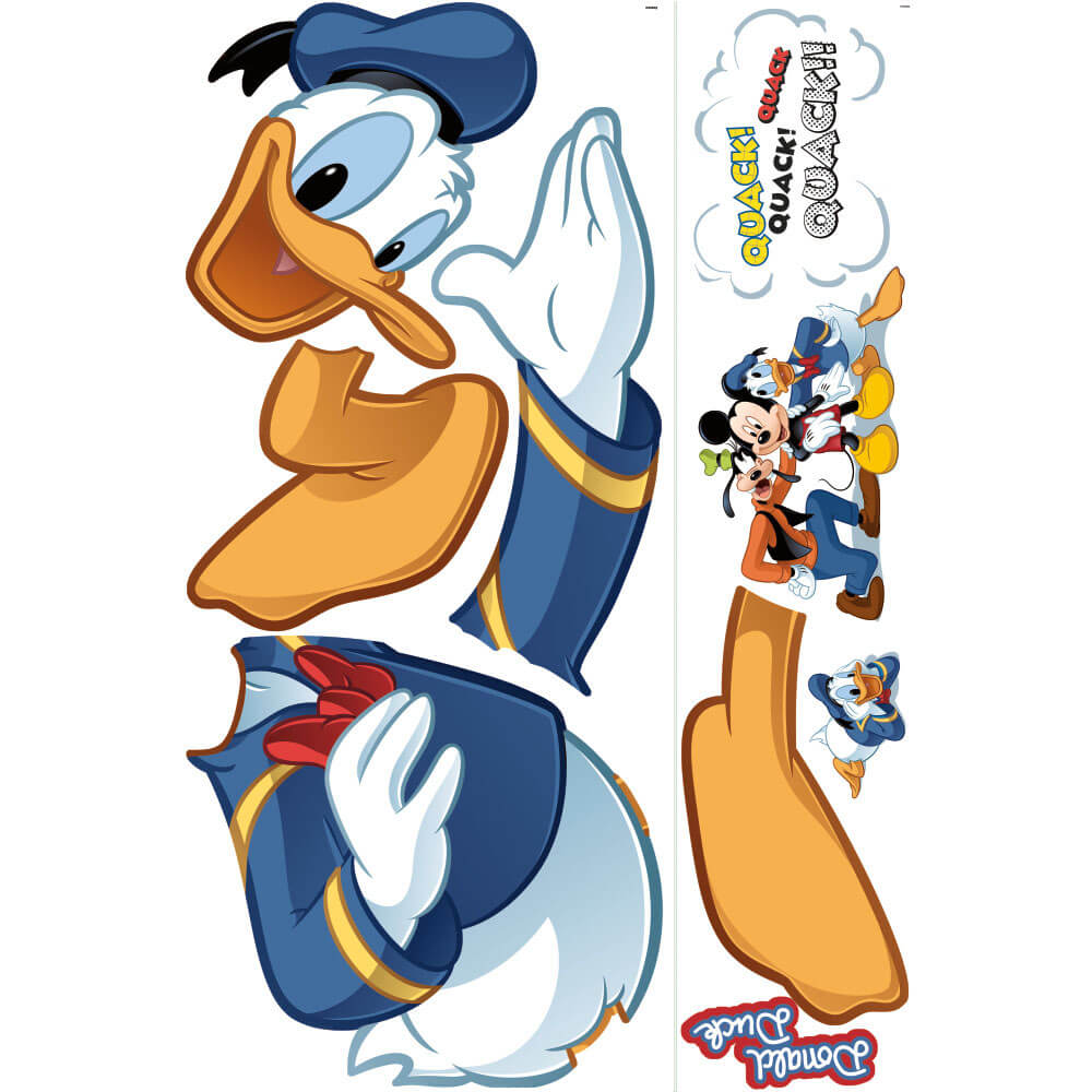 Donald Duck Wall Decal Printed | Wallhogs