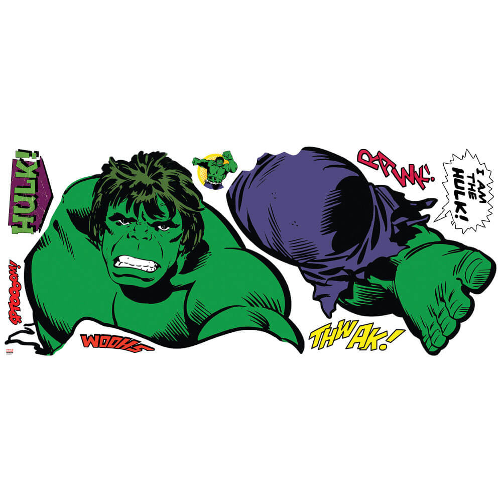 Hulk Classic Wall Decal Printed Sheet 1