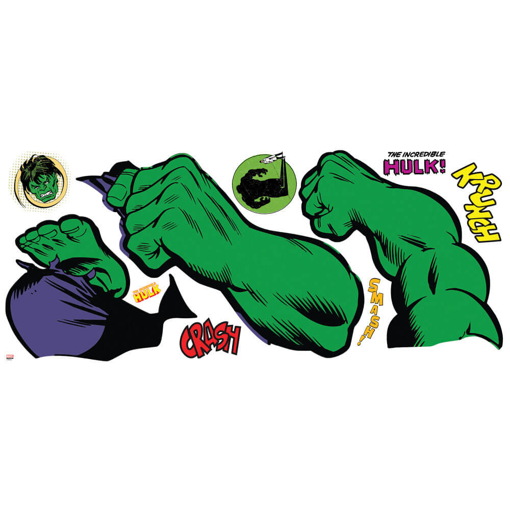 Hulk Classic Wall Decal Printed Sheet 2