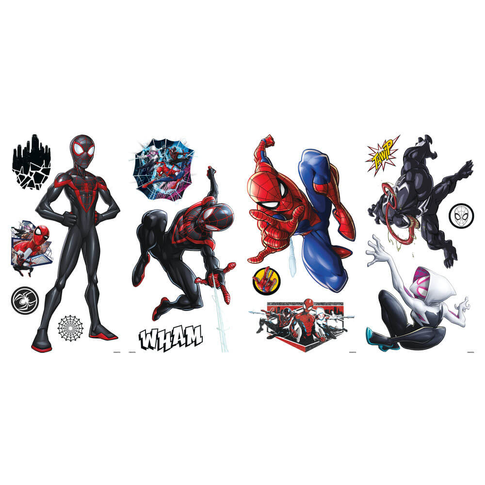 Spiderman Wall Decals Printed Sheet | Wallhogs