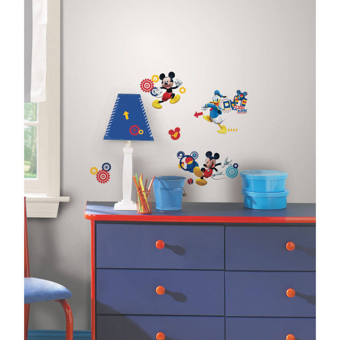 Disney Clubhouse Capers Wall Decals Installed