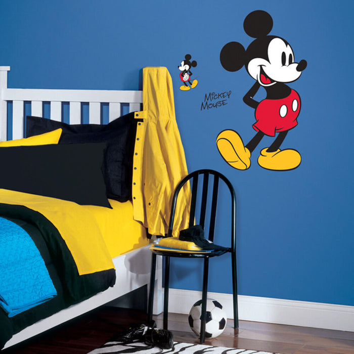 Mickey Mouse Giant Wall Decal Installed | Wallhogs