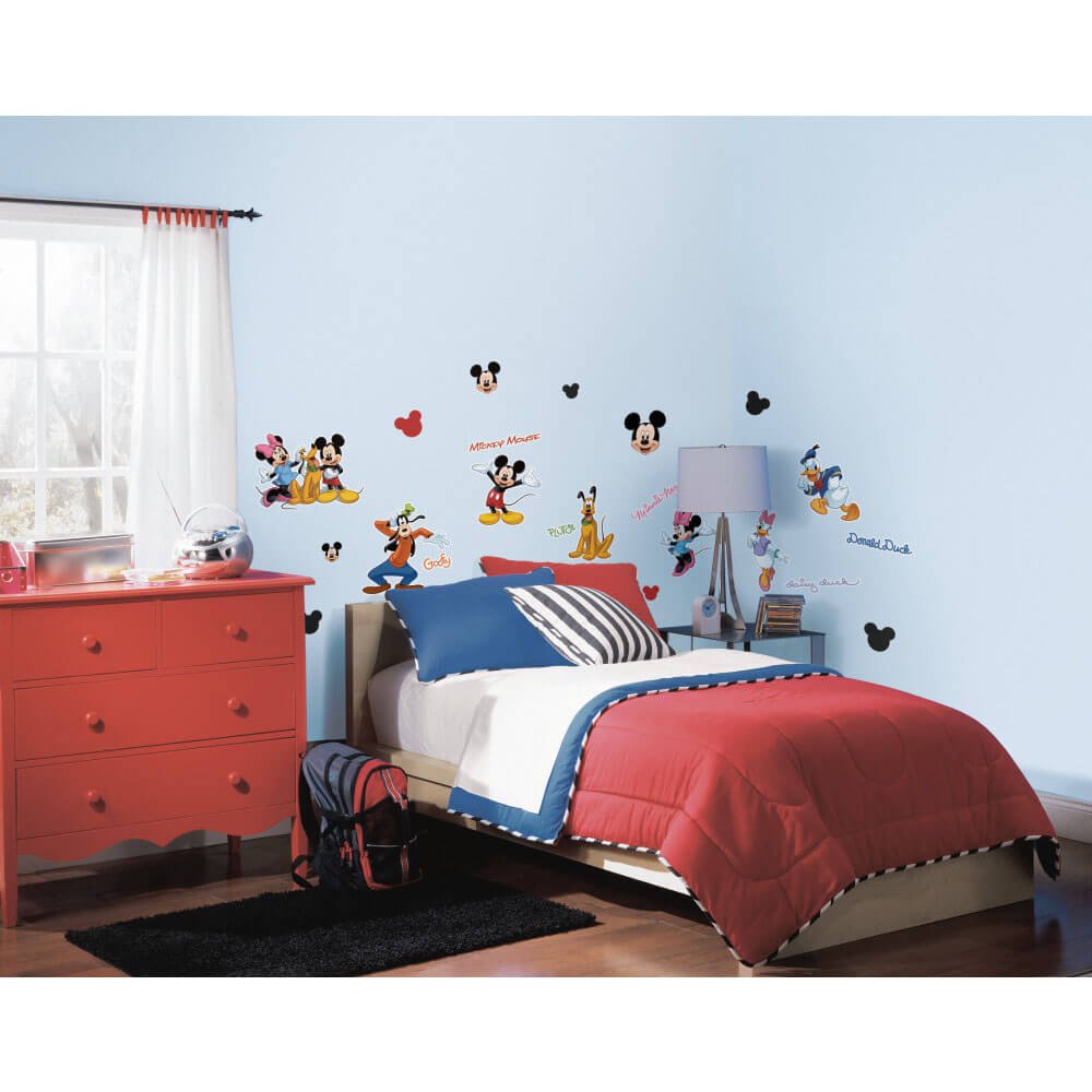 Mickey & Friends Wall Decals Installed | Wallhogs