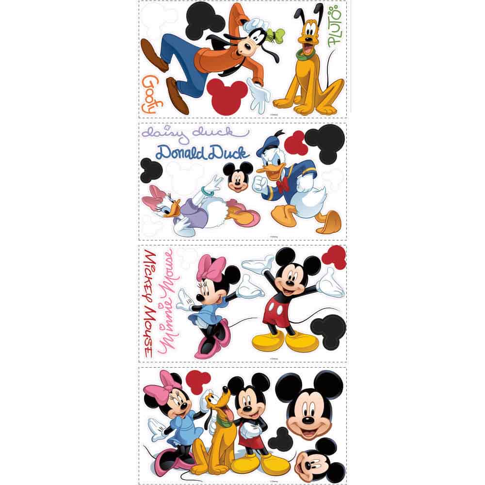 Mickey & Friends Wall Decals Printed | Wallhogs