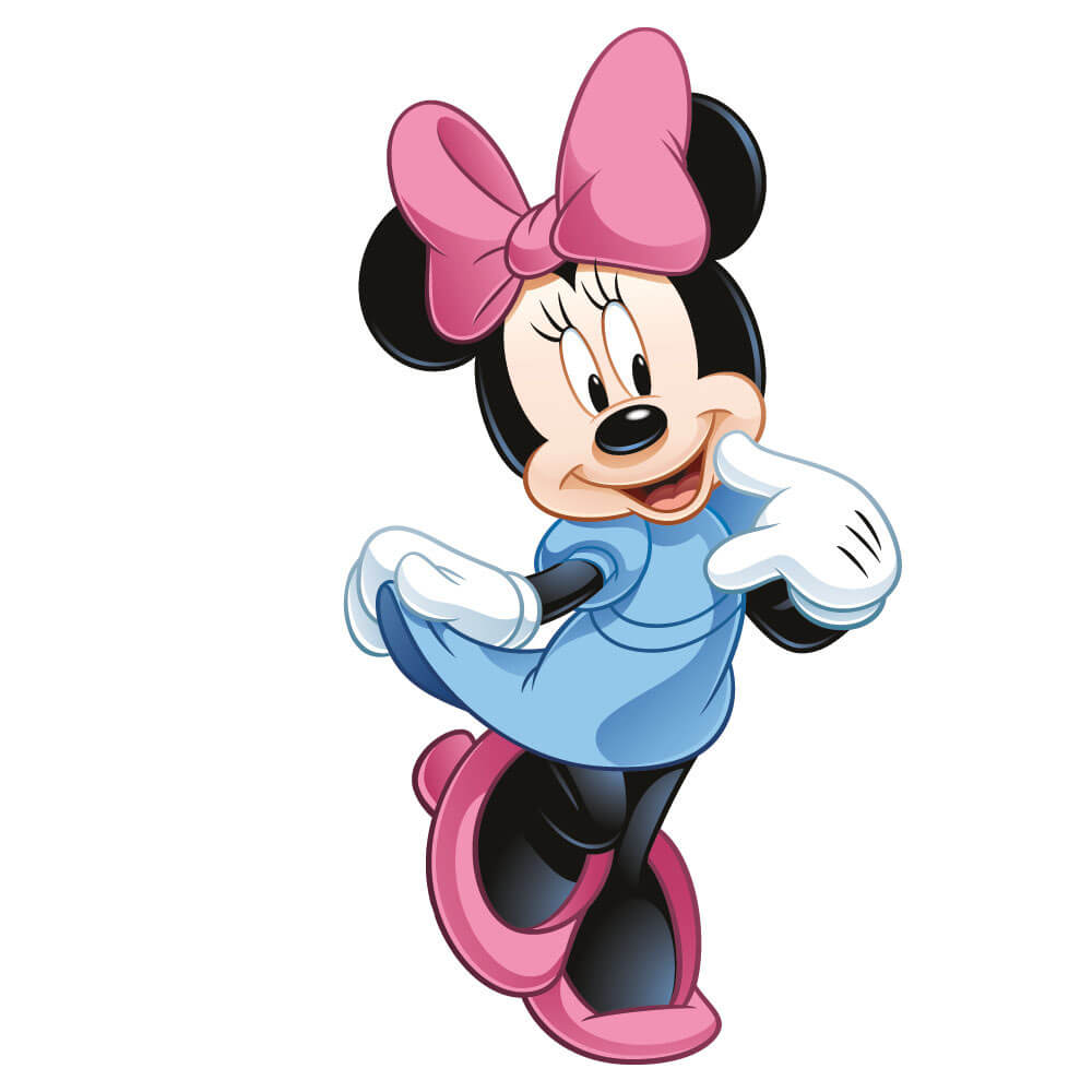 Minnie Mouse Wall Decal Assembled | Wallhogs