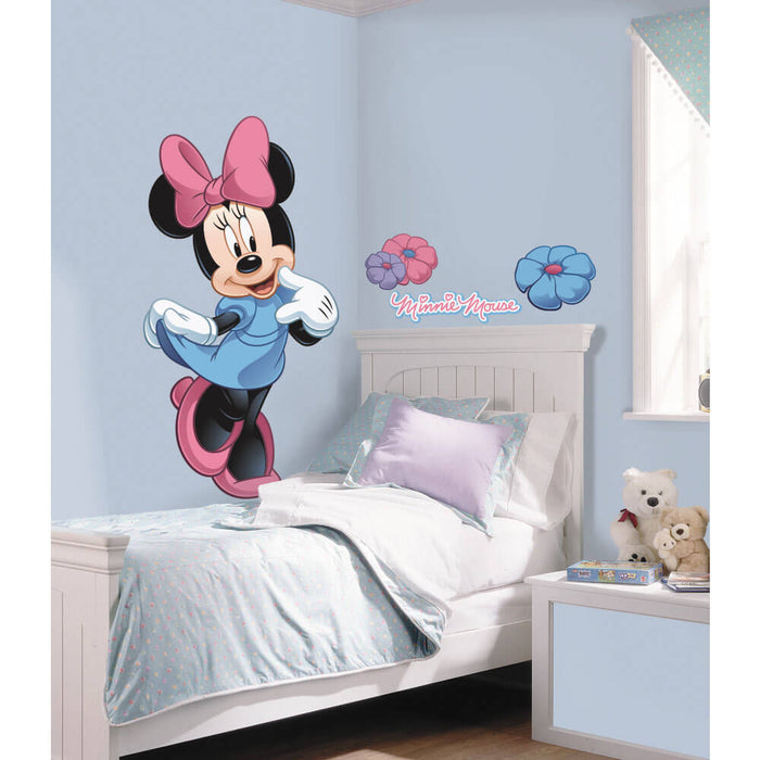 Minnie Mouse Wall Decal Displayed | Wallhogs