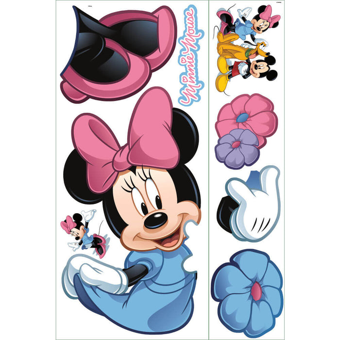 Minnie Mouse Wall Decal Printed | Wallhogs
