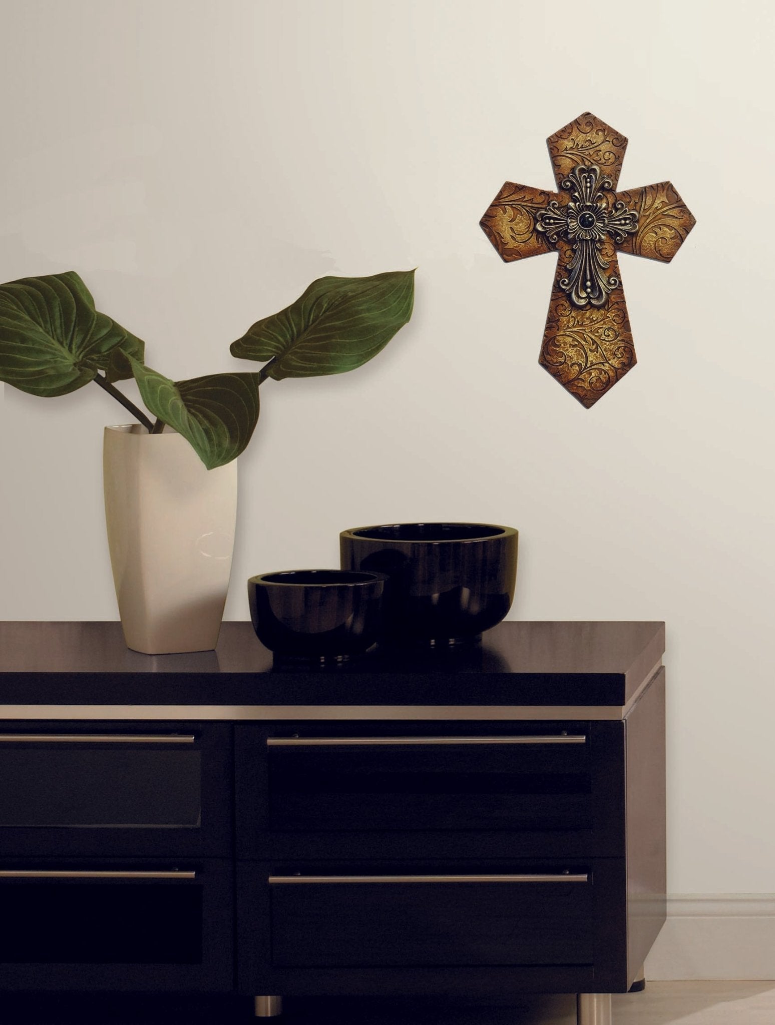 Filagree Scroll Cross 8