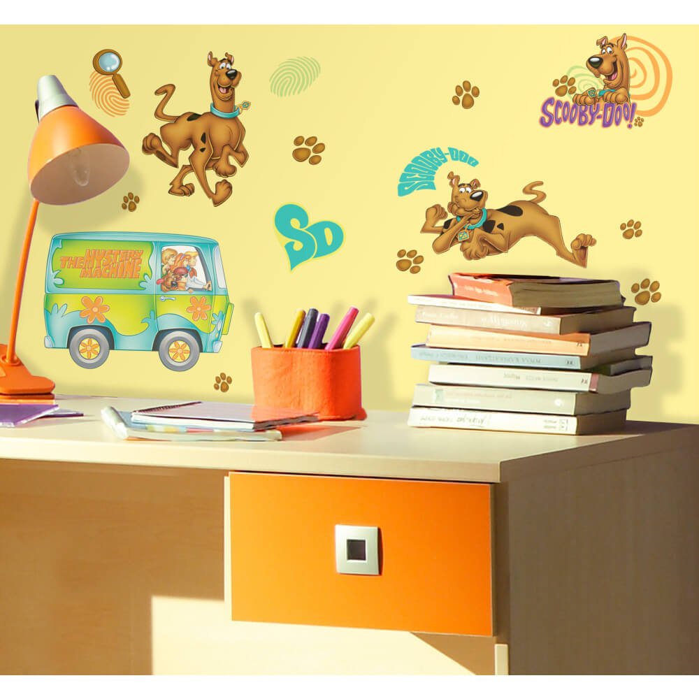 Scooby Doo Pak Wall Decal Installed | Wallhogs