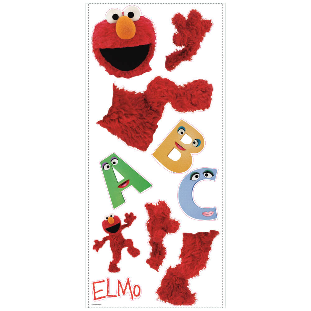 Sesame Street Elmo Decal Printed | Wallhogs