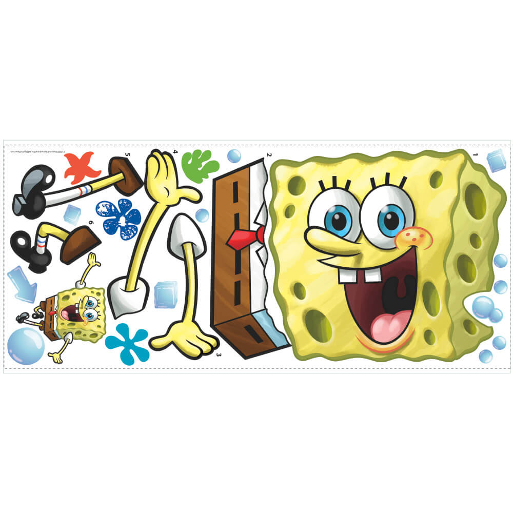 Spongebob Squarepants Decals Printed | Wallhogs
