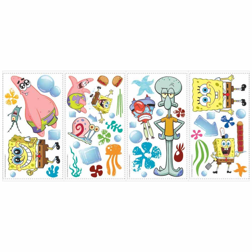 Spongebob Wall Decals Printed | Wallhogs