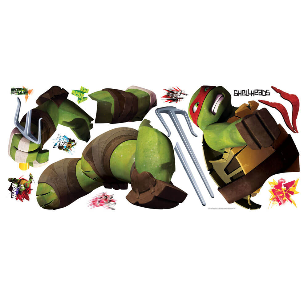 TMNT Raphael Wall Decal Printed | Wallhogs