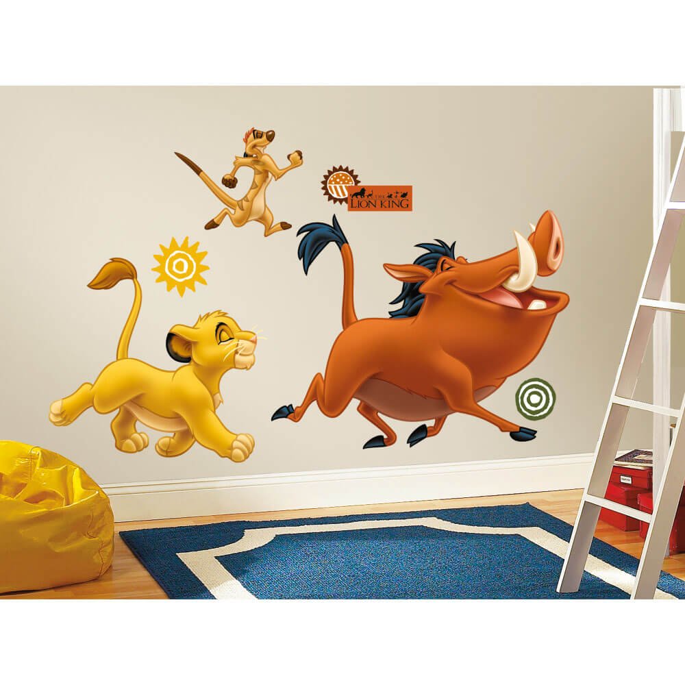 Disney Lion King Giant Decals Installed | Wallhogs