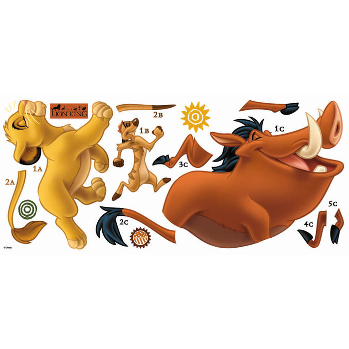 The Lion King Giant Decals Printed | Wallhogs