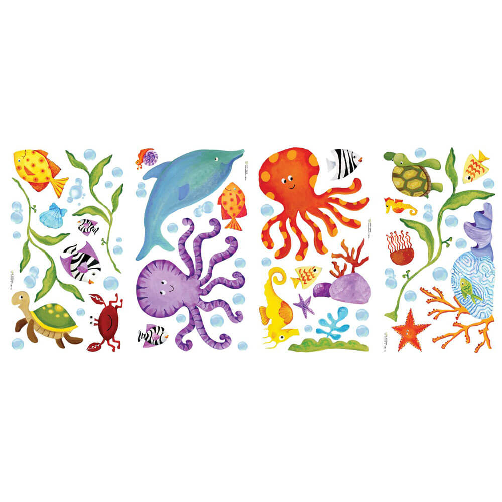 Under the Sea Wall Decals Printed | Wallhogs