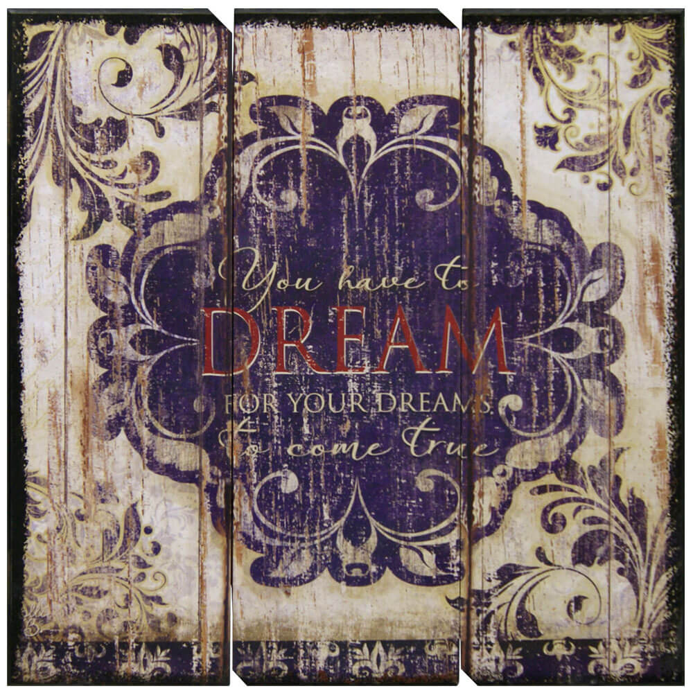 Dream Wood Plaque