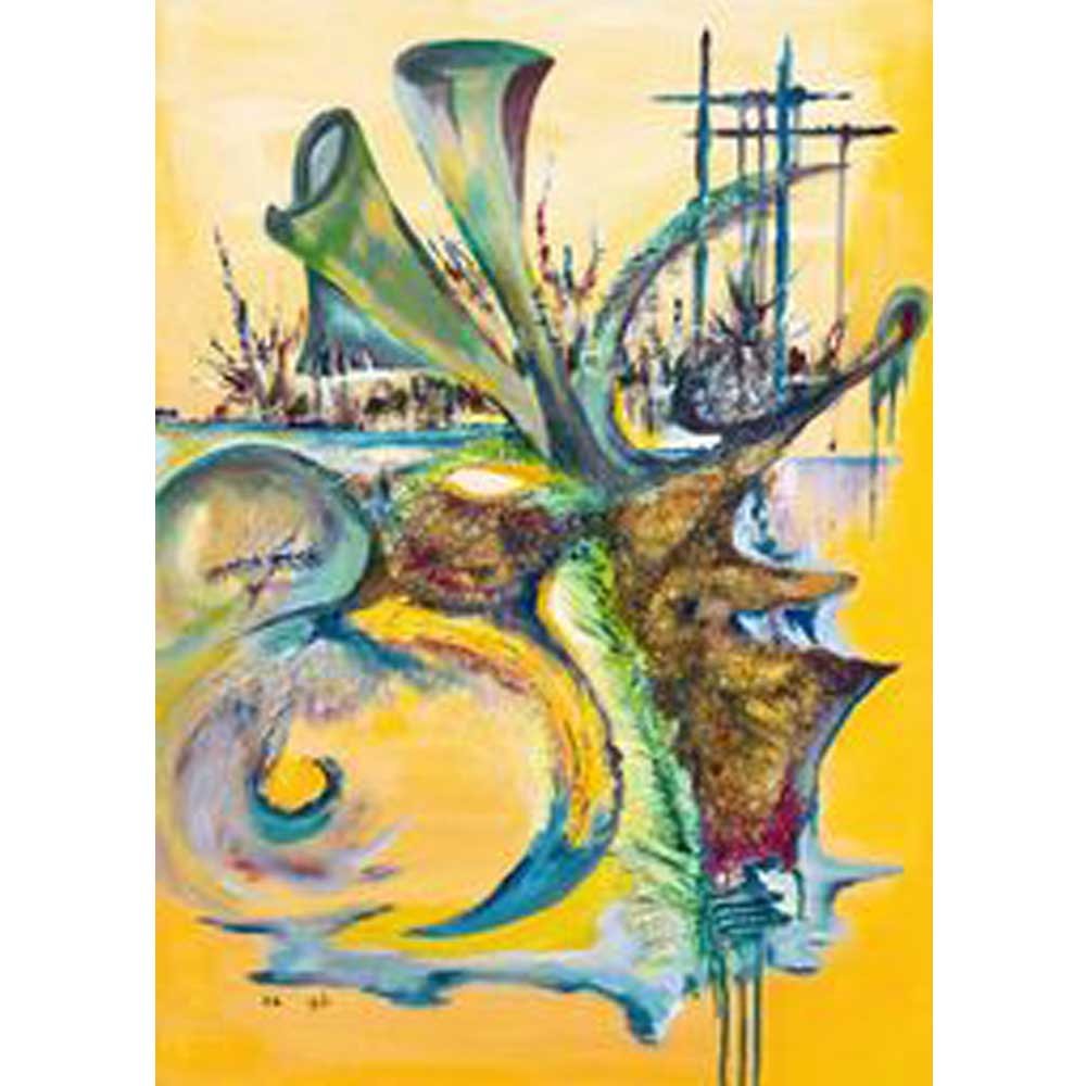 Yosi Amir XVII Art Wall Decal Printed | Wallhogs