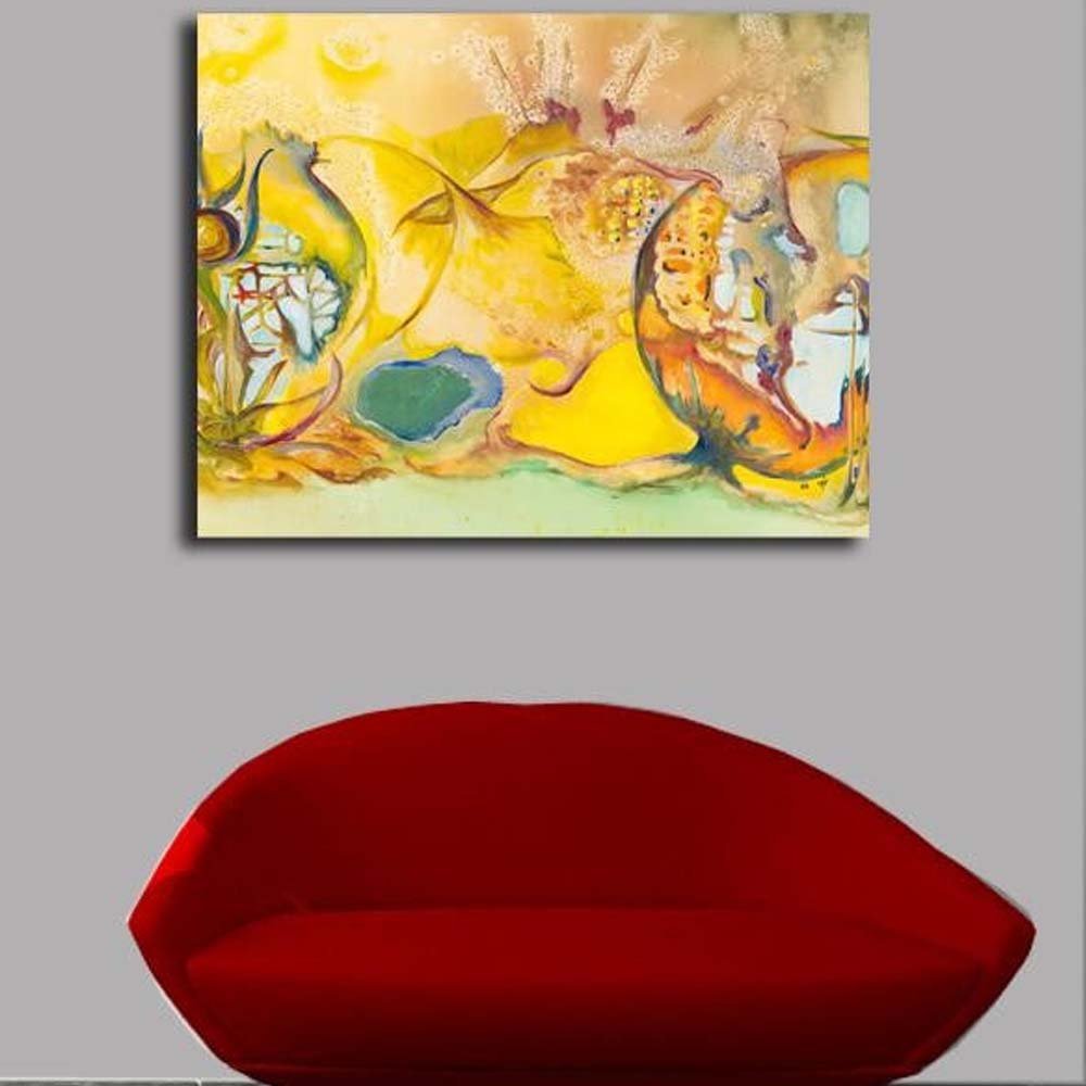 Yosi Amir XXIX Fine Art Canvas Print Installed | Wallhogs