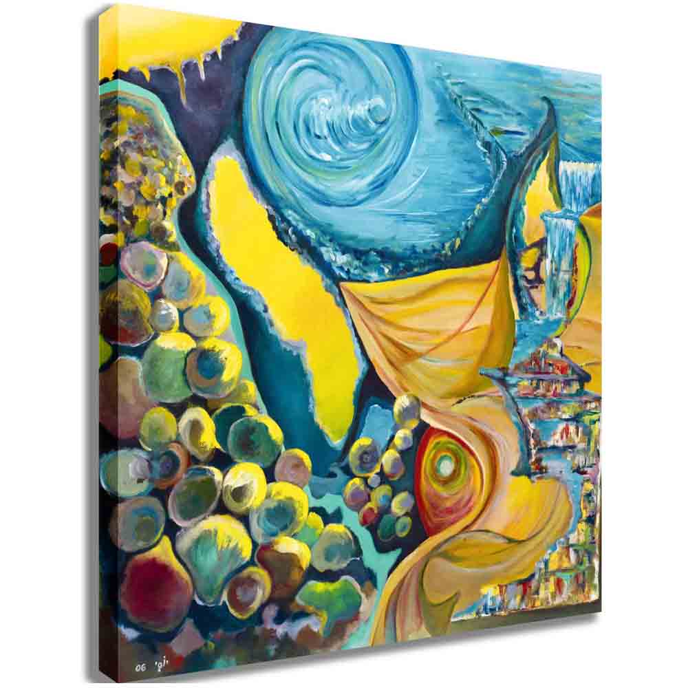 Yosi Amir II Fine Art Canvas Printed | Wallhogs