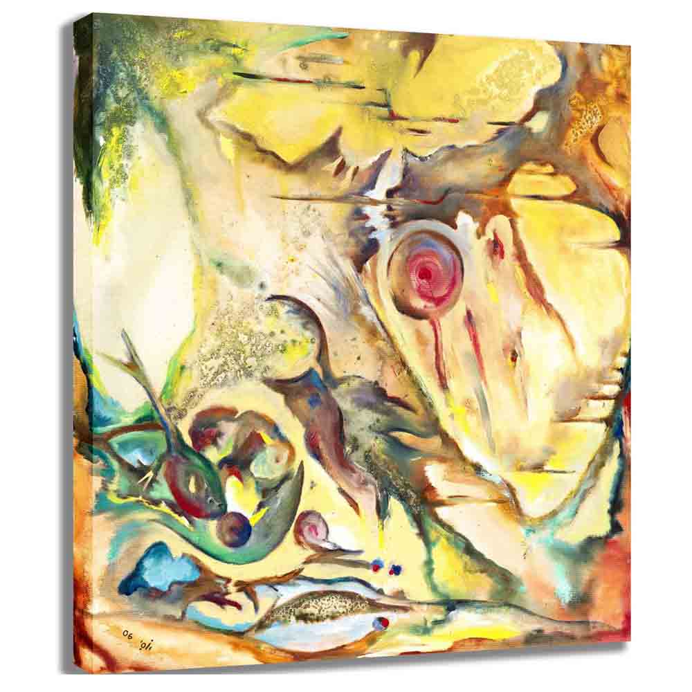 Yosi Amir XXXI Fine Art Canvas Printed | Wallhogs