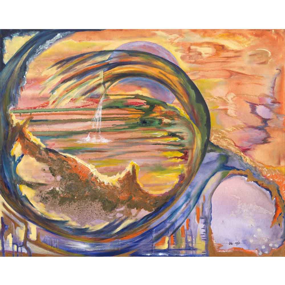 Yosi Amir XXXIII Art Wall Decal Printed | Wallhogs