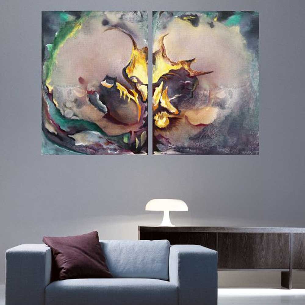 Yosi Amir XXXIX Art Wall Decal Installed | Wallhogs