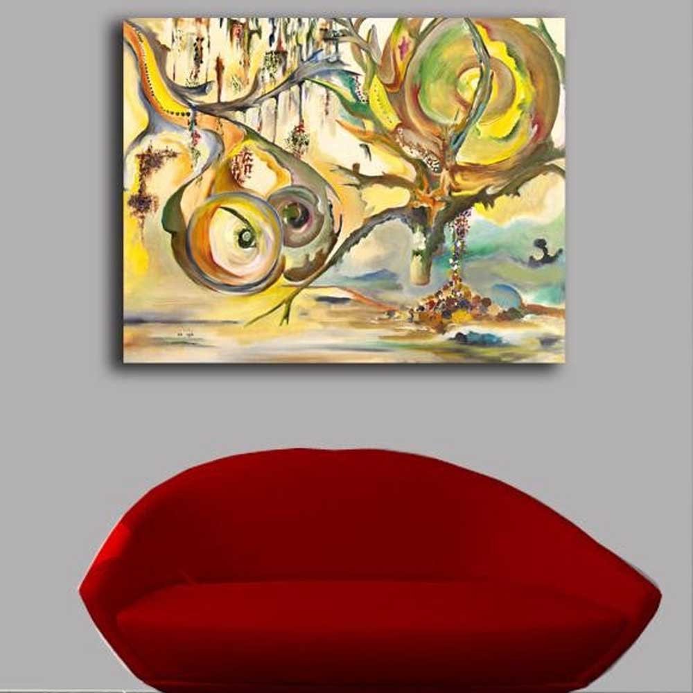 Yosi Amir XLI Fine Art Canvas Print Installed | Wallhogs