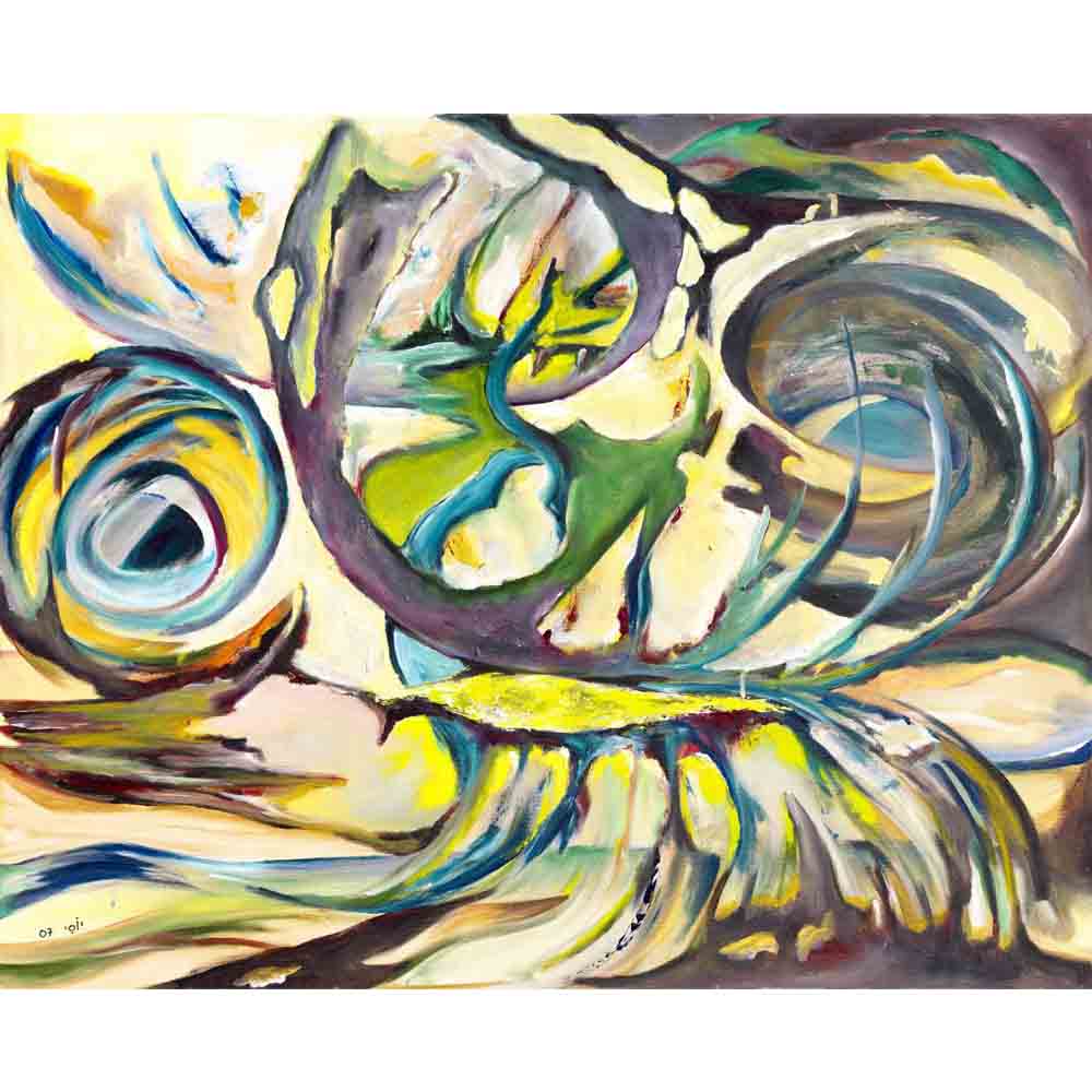 Yosi Amir XLIII Art Gloss Poster Printed | Wallhogs