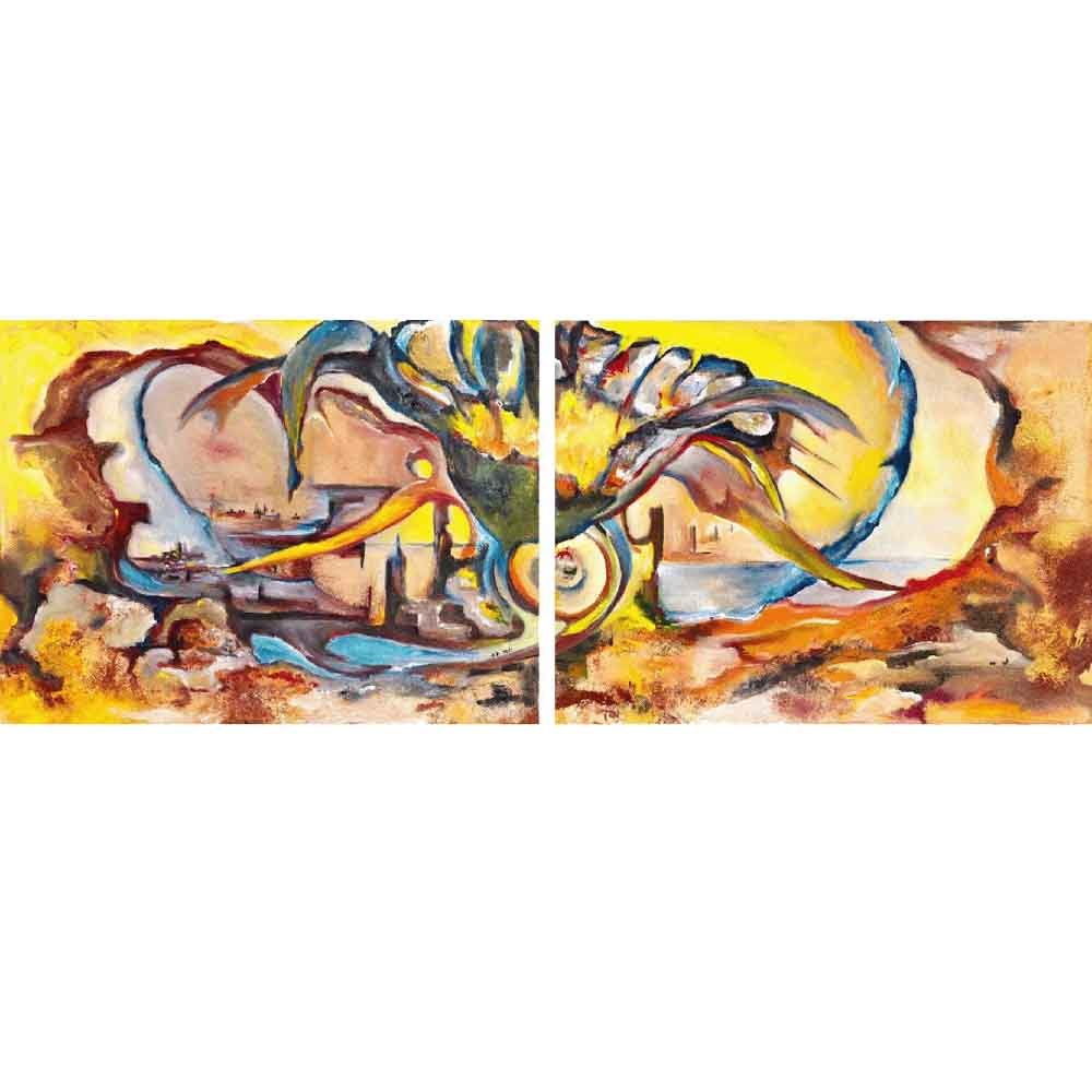 Yosi Amir XLVI Art Wall Decal Printed | Wallhogs