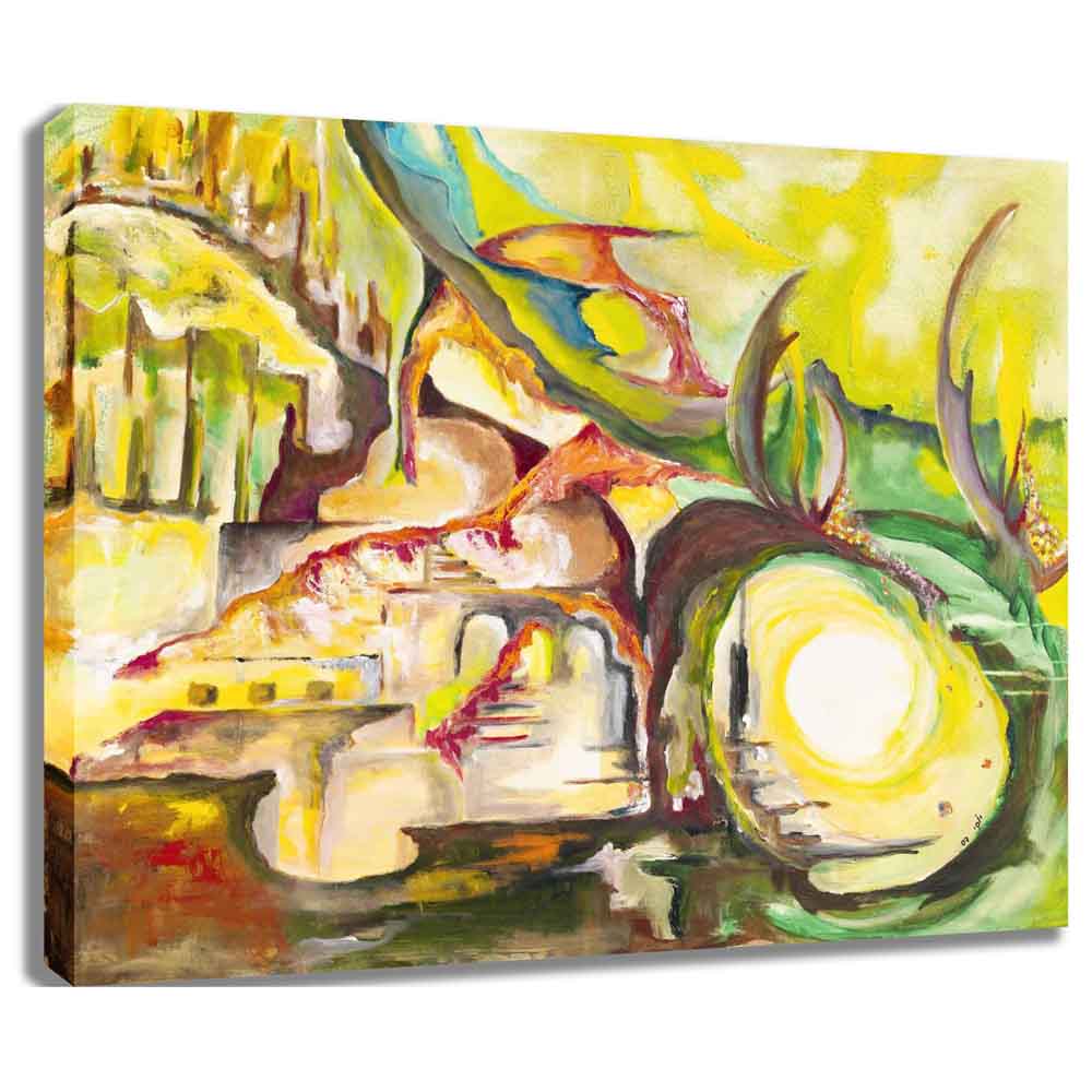 Yosi Amir XLVII Fine Art Canvas Printed | Wallhogs