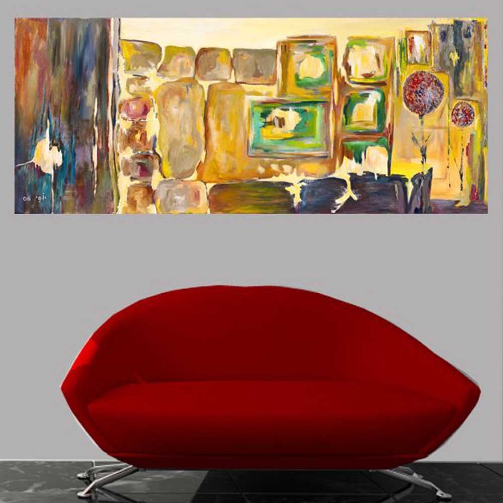 Yosi Amir IV Art Gloss Poster Installed | Wallhogs