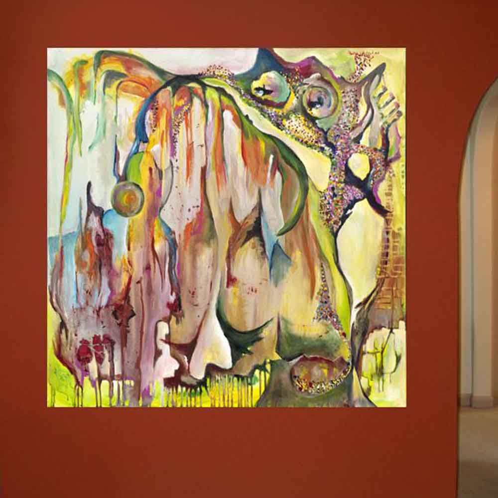 Yosi Amir L Art Gloss Poster Installed | Wallhogs