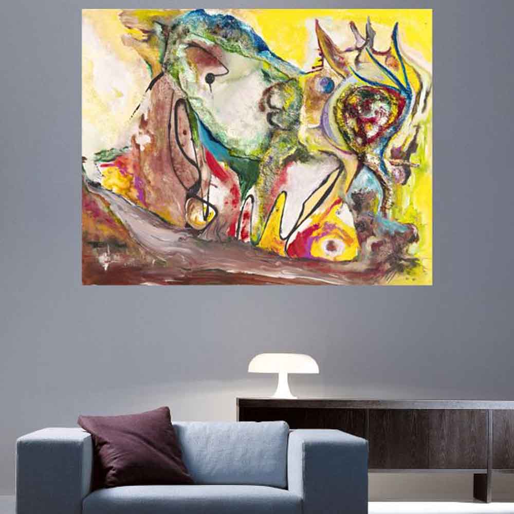 Yosi Amir LI Art Gloss Poster Installed | Wallhogs