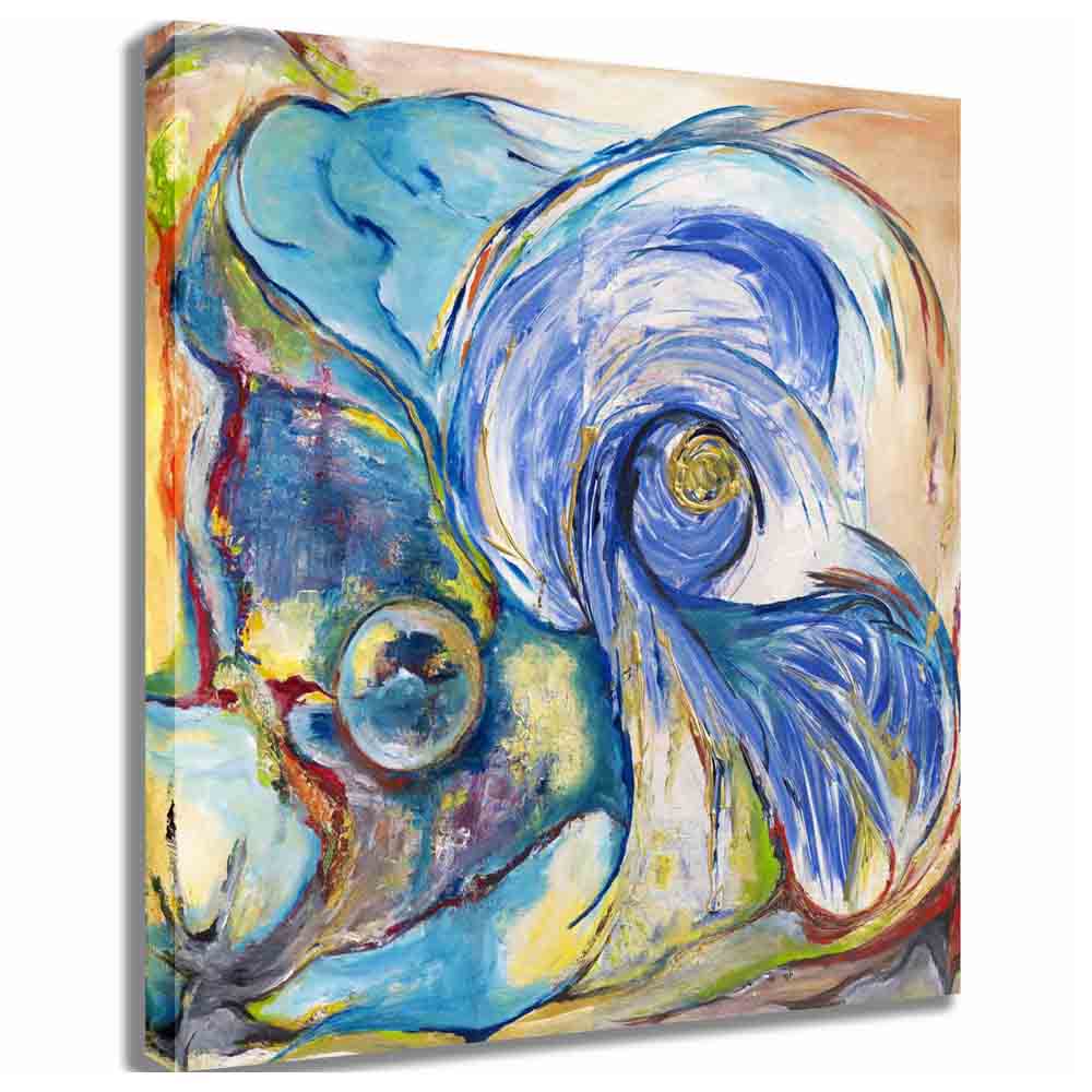 Yosi Amir LIV Fine Art Canvas Printed | Wallhogs