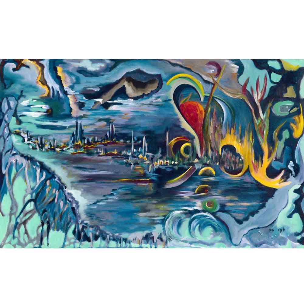 Yosi Amir VIII Art Wall Decal Printed | Wallhogs