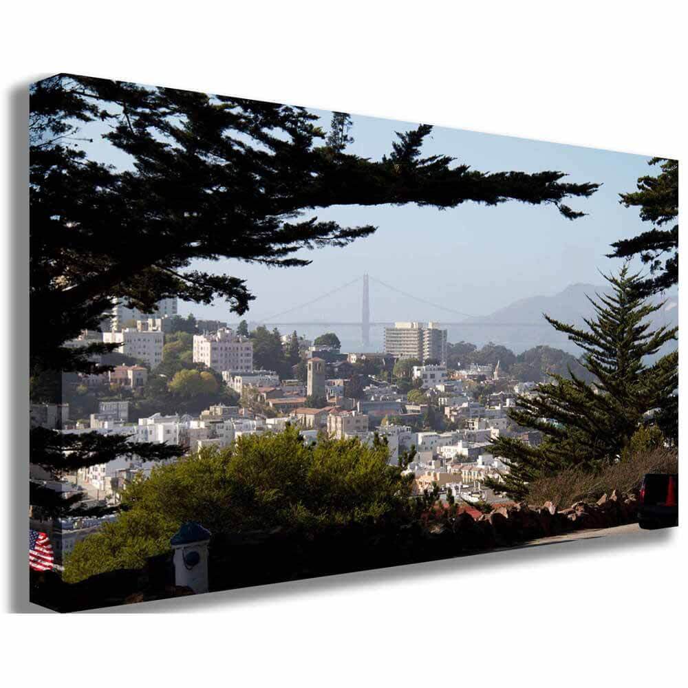 Golden Gate Bridge Canvas Printed | Wallhogs