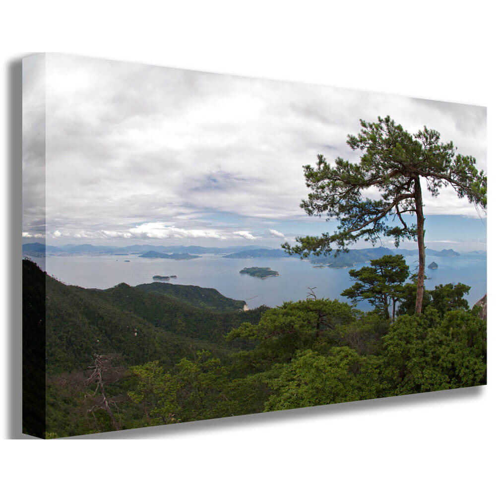 Island Hideaway Canvas Printed | Wallhogs
