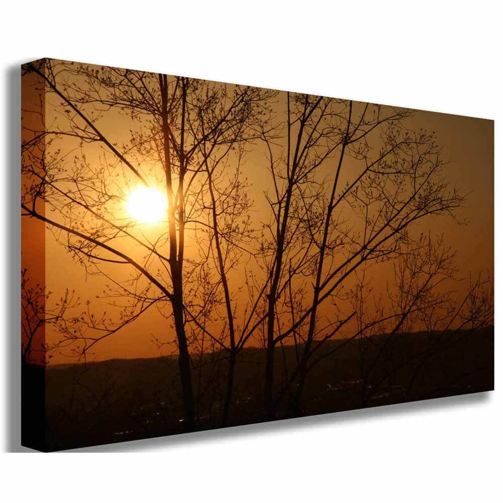 Sunset Canvas Printed | Wallhogs