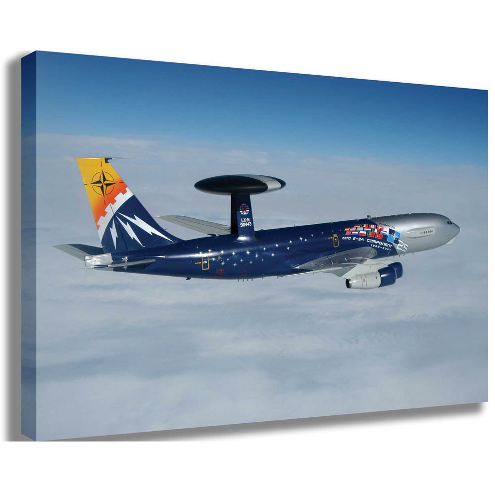 Radar Plane Canvas Printed & Wrapped | Wallhogs