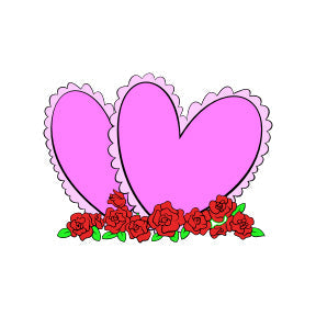 Valentines - Hearts Wall Decal Cutouts