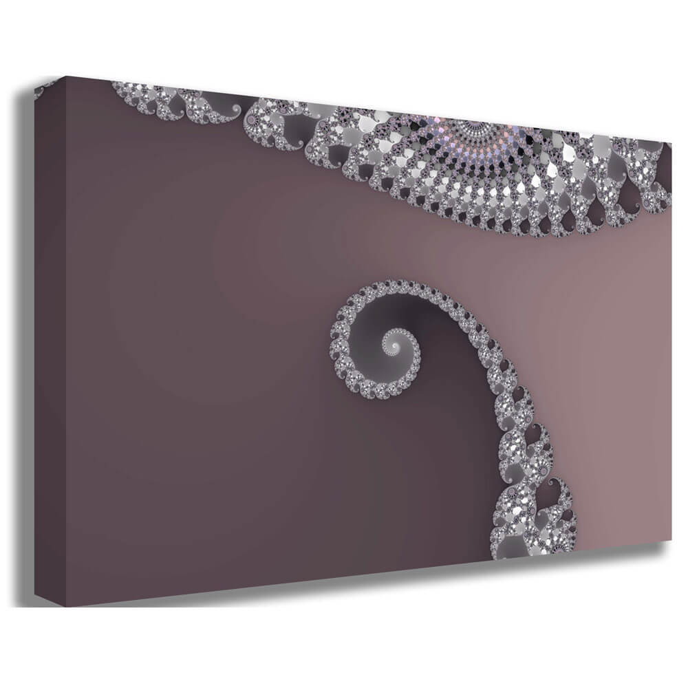 Bugtail Fractal Art Canvas Printed | Wallhogs