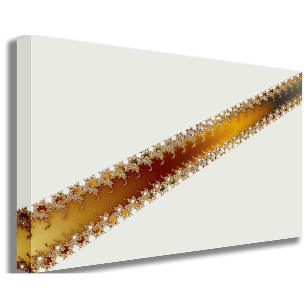 Crack Fractal Art Canvas Printed | Wallhogs