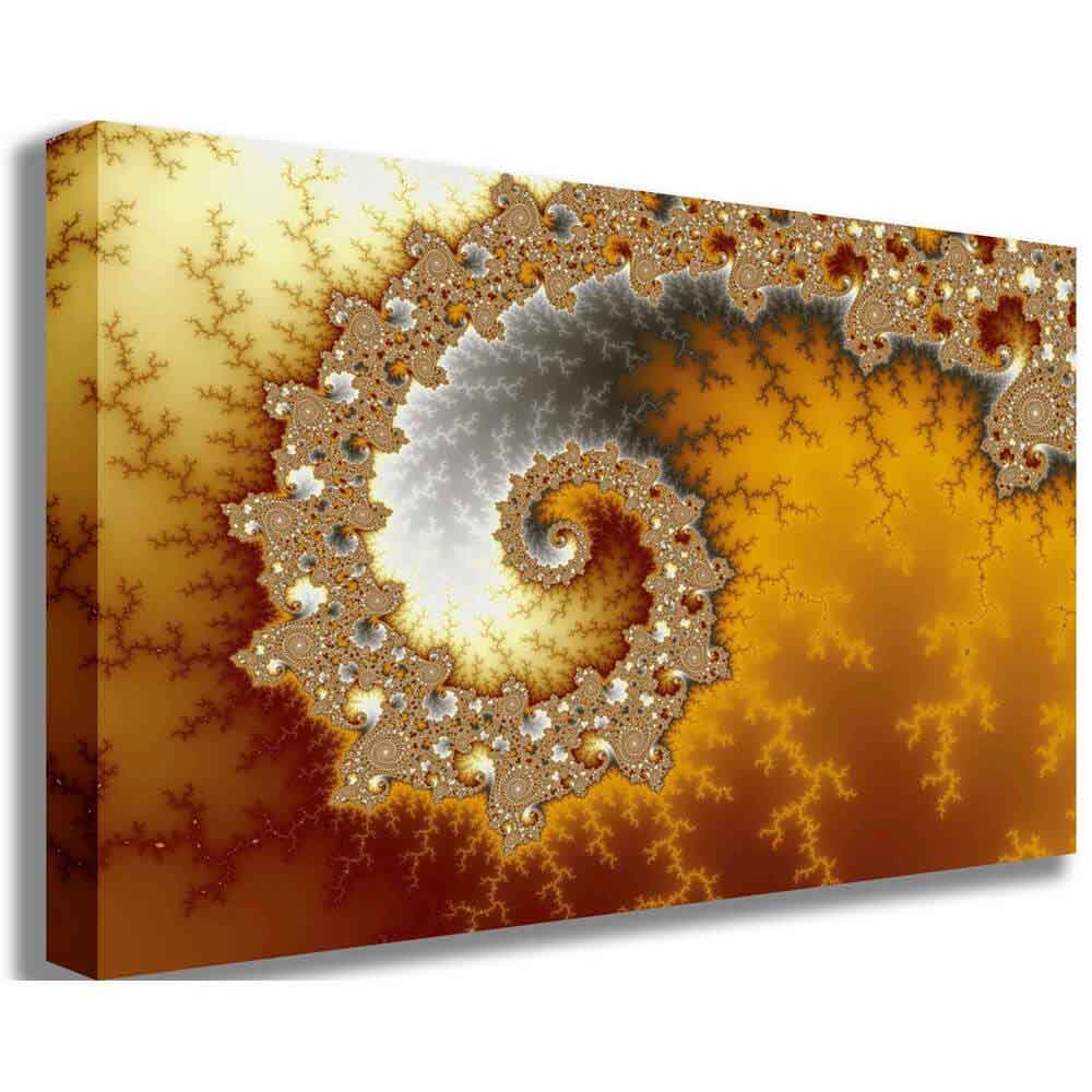 Escape Fractal Art Canvas Printed | Wallhogs